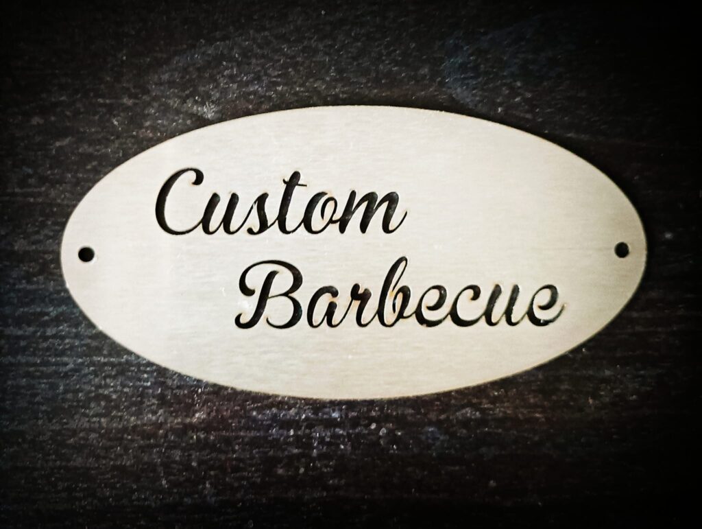 Custom Barbecue logo